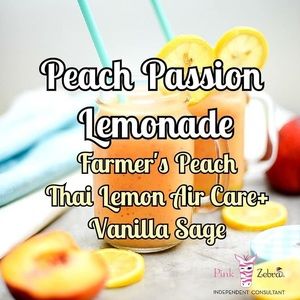 Pink Zebra Sprinkles ‘ Peach Passion Lemonade’ 🍑 🍋